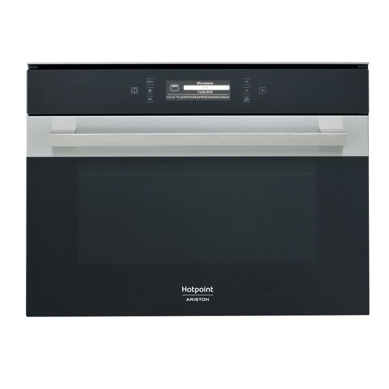 Hotpoint_Ariston-Microonde-Da-incasso-MP-996-IX-HA-Inox-Elettronico-40-Microonde-combinato-900-Frontal