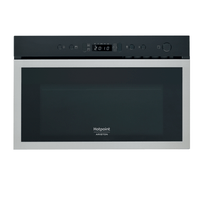 Microonde da incasso Hotpoint Ariston: colore acciaio inox,  - MN 614 IX HA