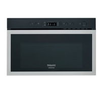 Microonde da incasso Hotpoint Ariston: colore acciaio inox,  - MN 613 IX HA