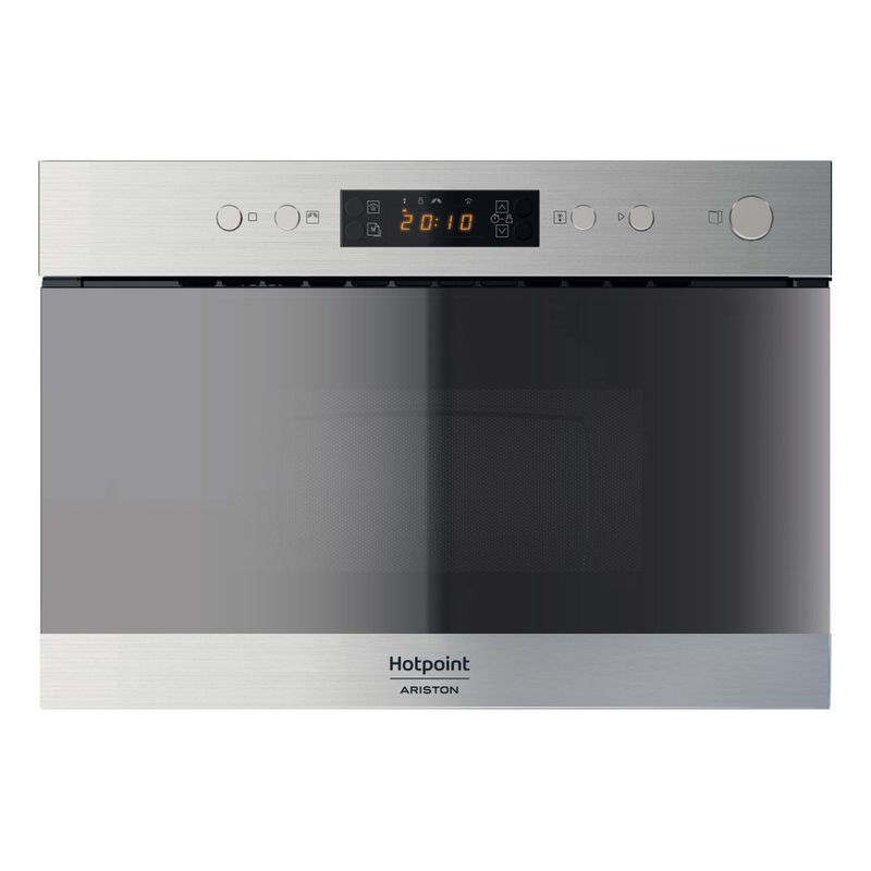 Hotpoint_Ariston Microonde Da incasso MN 312 IX HA Inox Elettronico 22 Solo microonde 750 Frontal