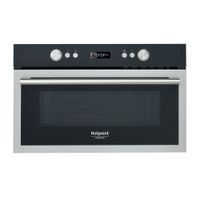 Microonde da incasso Hotpoint Ariston: colore acciaio inox,  - MD 664 IX HA