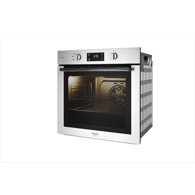 Forno a gas da incasso Hotpoint: colore inox, - GA3 124 IX HA