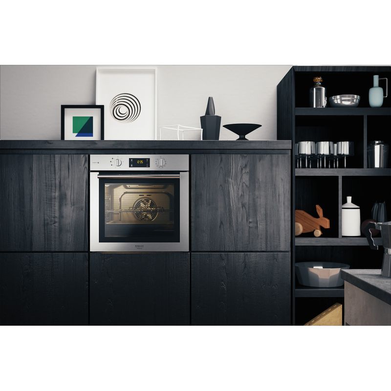Hotpoint_Ariston Forno Da incasso FA4S 544 IX HA Elettrico A Lifestyle frontal