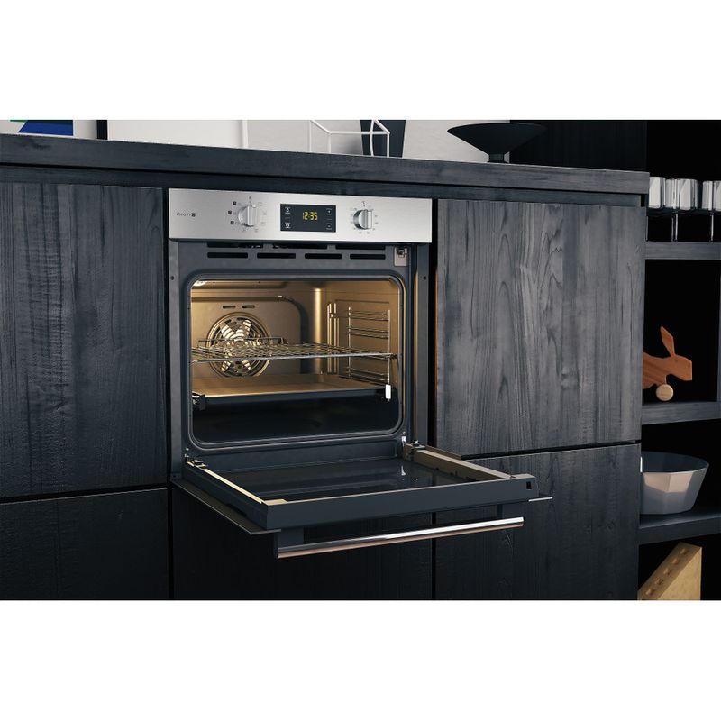 Forno elettrico incasso Hotpoint: colore inox, - FA4S 544 IX HA