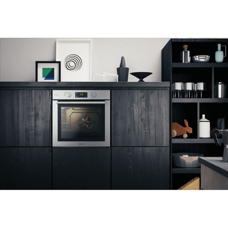 Hotpoint_Ariston Forno Da incasso FA4S 844 P IX HA Elettrico A+ Lifestyle frontal