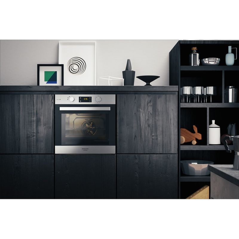 Hotpoint_Ariston Forno Da incasso FA3S 844 IX HA Elettrico A+ Lifestyle frontal