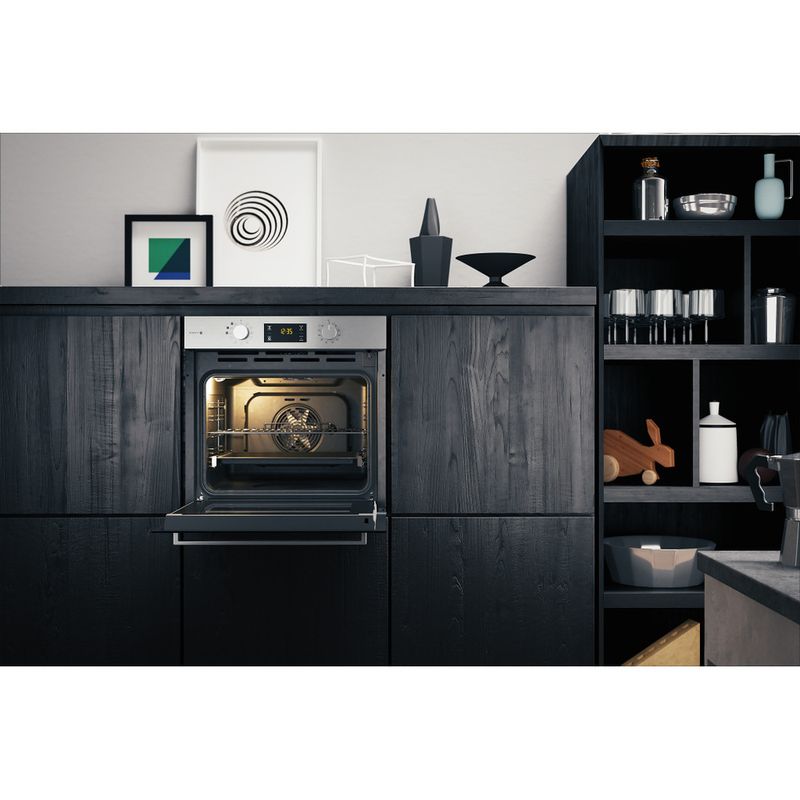 Hotpoint_Ariston Forno Da incasso FA3S 844 IX HA Elettrico A+ Lifestyle frontal open