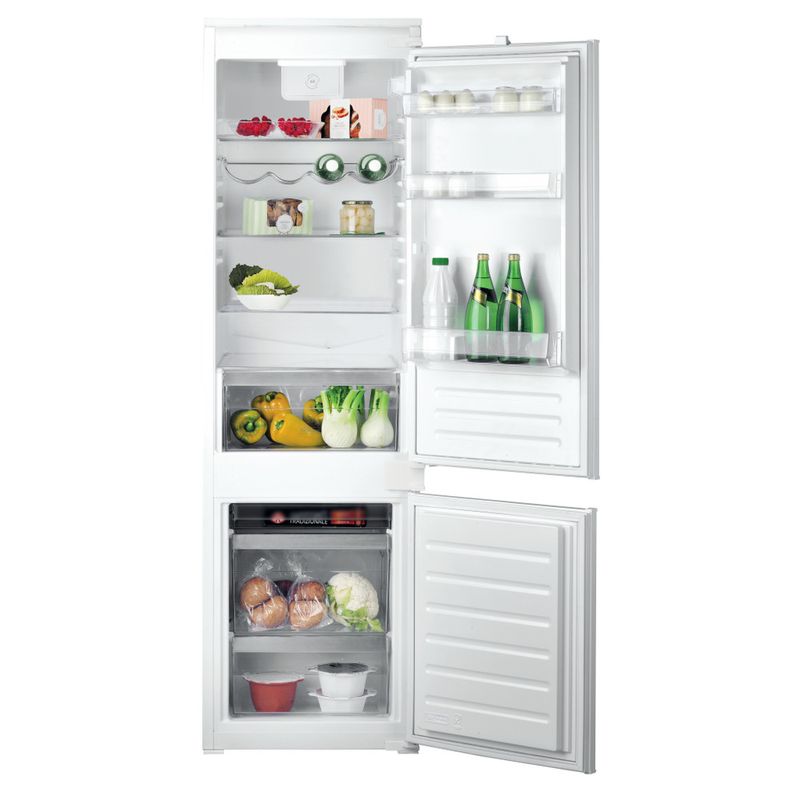 Hotpoint_Ariston Combinazione Frigorifero/Congelatore Da incasso BCB 7525 D2 Bianco 2 porte Frontal open