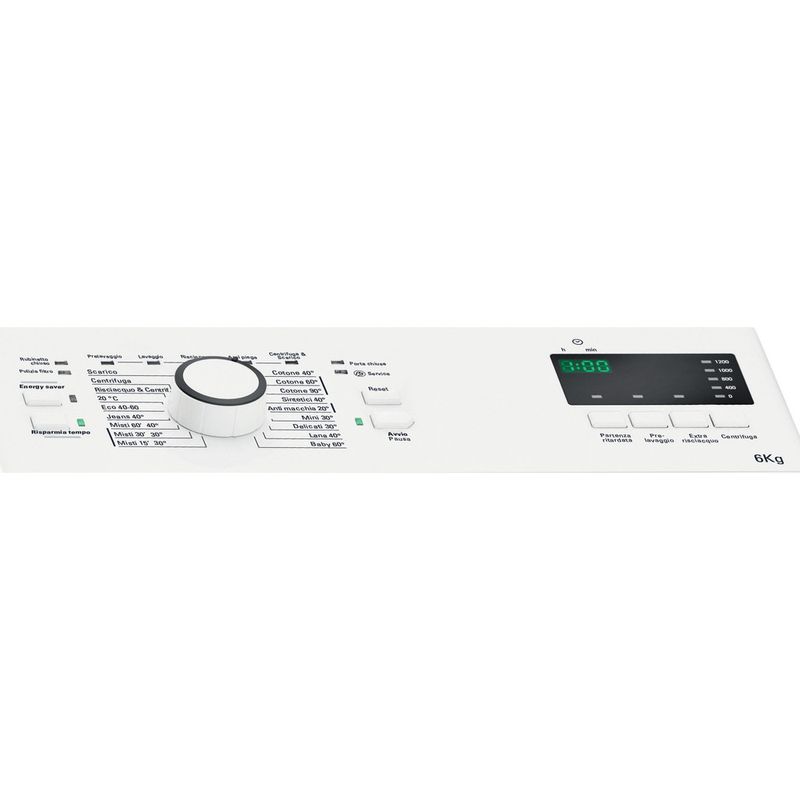 Hotpoint Ariston WMTF624UIT 859991653640 Lavatrice a carica dall'alto cm.40  - capacità 6kg - bianco