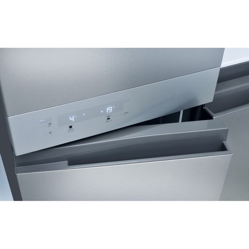 Hotpoint_Ariston Side by side Libera installazione HAQ9 E1L Inox Lifestyle control panel
