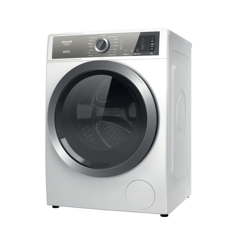 Hotpoint_Ariston Lavabiancheria Libera installazione H8 W046WB IT Bianco Carica frontale A Perspective