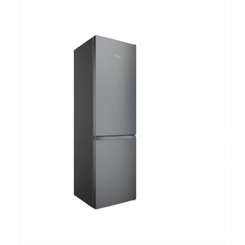 Hotpoint_Ariston Combinazione Frigorifero/Congelatore Libera installazione HAFC9 TA33SX O3 Saturn Steel 2 porte Perspective
