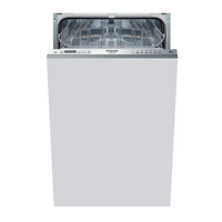 Lavastoviglie da incasso Hotpoint Ariston: slim, colore inox,  - LSTF 7B019 EU