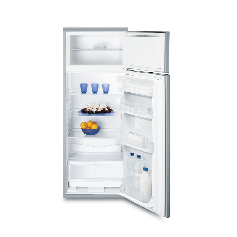 Hotpoint_Ariston-Combinazione-Frigorifero-Congelatore-Libera-installazione-MTAA-24S-Argento-2-porte-Frontal-open