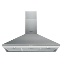 Cappa a parete Hotpoint Ariston: 90 cm,  - HHPC 9.5F AM X