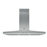 Cappa a parete Hotpoint Ariston: 90 cm,  - HHC 9.7F LB X
