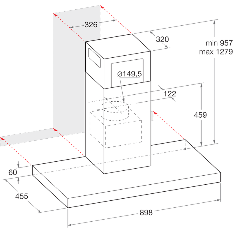 Hotpoint_Ariston-Cappa-Da-incasso-HHBS-9.8C-LTD-K-Inox-Montaggio-a-parete-Elettronico-Technical-drawing