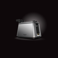 2 SLOT DIGITAL TOASTER HOTPOINT: COLORE INOX