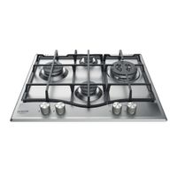 Piano cottura a gas Hotpoint Ariston: 4 fuochi,  - PCN 641 T/IX/HA