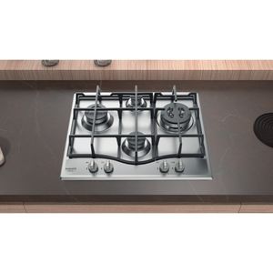 Hotpoint_Ariston Piano cottura PCN 641 T/IX/HAR Inox GAS Lifestyle frontal top down