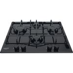 Hotpoint_Ariston-Piano-cottura-PCN-642--HA-BK--Nero-GAS-Frontal-top-down