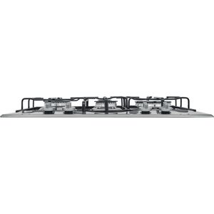 Hotpoint_Ariston Piano cottura PCN 642 T/IX/HAR Inox GAS Frontal top down