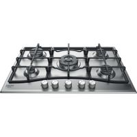 Piano cottura a gas Hotpoint Ariston: 5 fuochi,  - PCN 751 T/IX/HA