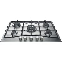 Piano cottura a gas Hotpoint Ariston: 5 fuochi,  - PCN 752 T/AS/HA