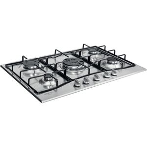 Hotpoint_Ariston Piano cottura PCN 752 T/IX/HAR Inox GAS Perspective