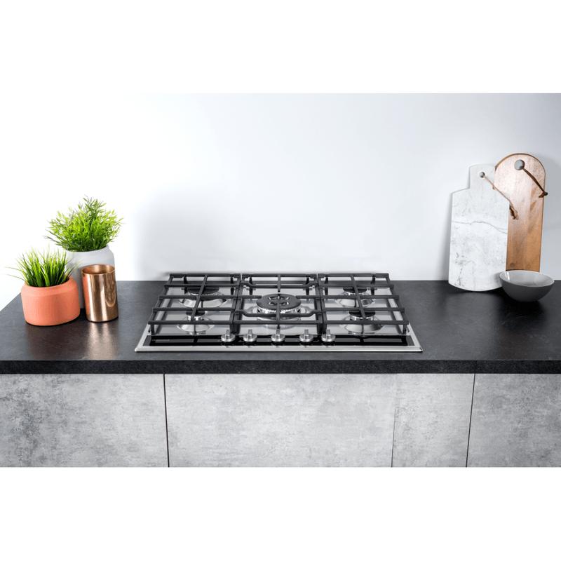 Hotpoint_Ariston-Piano-cottura-PKLL-751-T-IX-HAR-Inox-GAS-Lifestyle-frontal-top-down