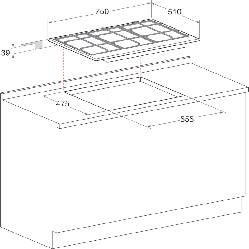 Hotpoint_Ariston-Piano-cottura-PKLL-751-T-IX-HAR-Inox-GAS-Technical-drawing