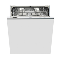 Lavastoviglie da incasso Hotpoint Ariston: grande capacità di carico, colore bianco,  - HIE 3B19 C