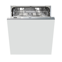 Lavastoviglie da incasso Hotpoint Ariston: grande capacità di carico, colore inox,  - HIO 3C22 C W