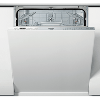 Lavastoviglie da incasso Hotpoint Ariston: grande capacità di carico, colore inox,  - HIO 3T132 W O