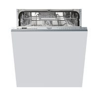 Lavastoviglie da incasso Hotpoint Ariston: grande capacità di carico, colore inox,  - HIO 3O32 W C