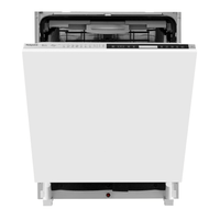 Lavastoviglie da incasso Hotpoint Ariston: grande capacità di carico, colore inox,  - HIP 4O23 WGL O