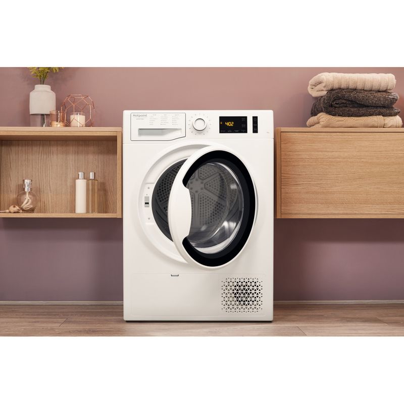 Hotpoint_Ariston Asciugabiancheria NT M11 91WK IT Bianco Lifestyle frontal open