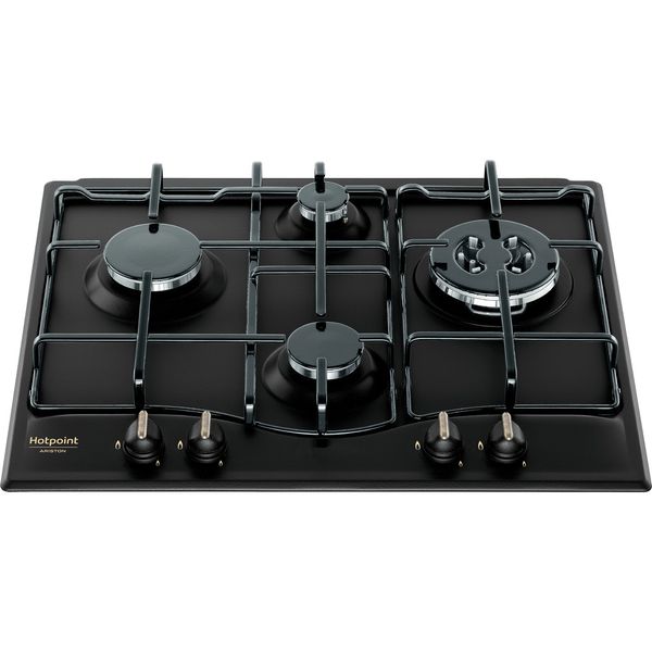 Hotpoint_Ariston Piano cottura PCN 640 T (AN) R /HA Antracite GAS Frontal top down