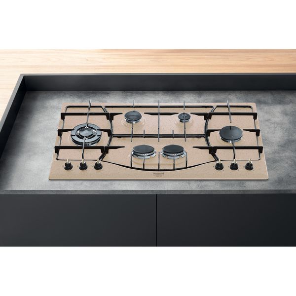 Hotpoint_Ariston-Piano-cottura-PHN-960MST--AV--R-HA-Avena-GAS-Lifestyle-frontal-top-down