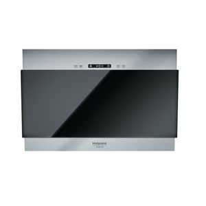 Hotpoint_Ariston Cappa Da incasso HHVP 6.4F LL K Nero Montaggio a parete Elettronico Frontal