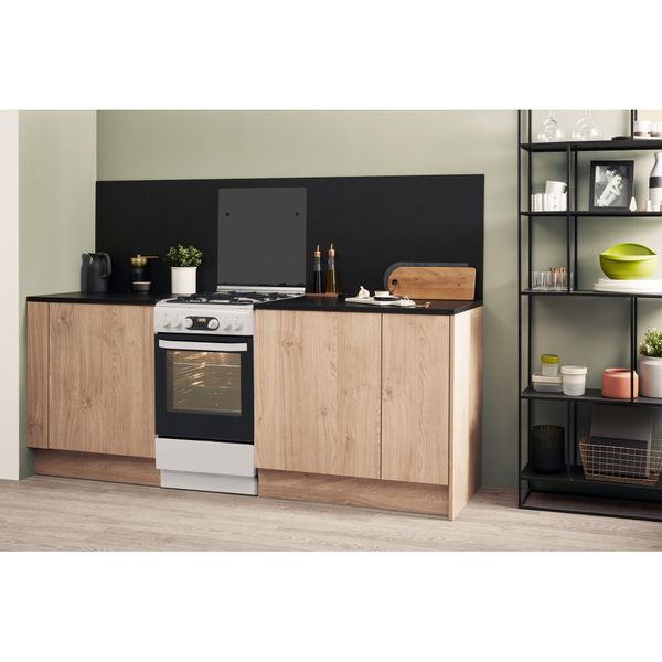 Hotpoint_Ariston-Cucina-con-forno-a-doppia-cavita-HS5G5CHW-IT-Bianco-GAS-Lifestyle-perspective