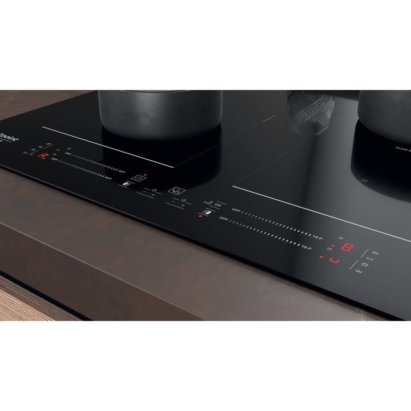 Hotpoint_Ariston Piano cottura HS 5160C NE Nero Induction vitroceramic Lifestyle control panel