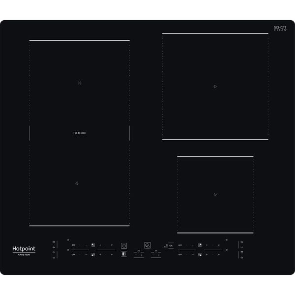 Hotpoint_Ariston Piano cottura HB 3160C NE Nero Induction vitroceramic Frontal