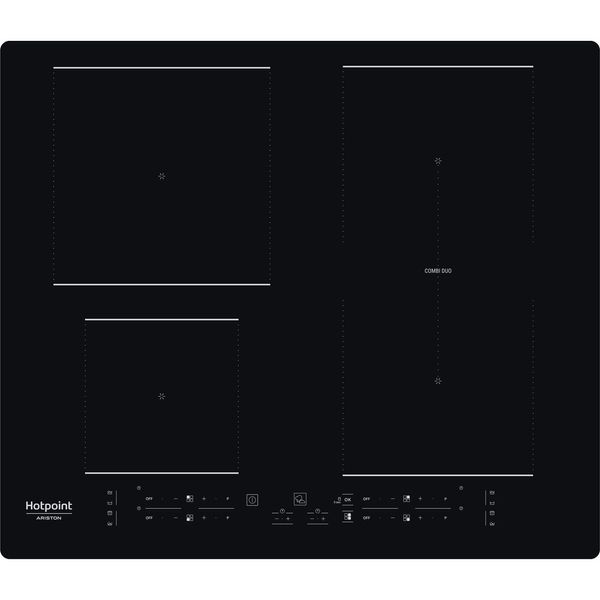 Hotpoint_Ariston Piano cottura HB 4860B NE Nero Induction vitroceramic Frontal