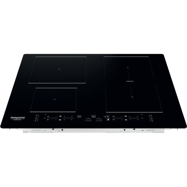 Hotpoint_Ariston Piano cottura HB 4860B NE Nero Induction vitroceramic Frontal top down
