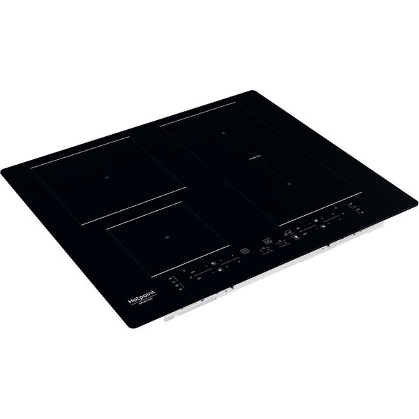 Hotpoint_Ariston Piano cottura HB 4860B NE Nero Induction vitroceramic Perspective