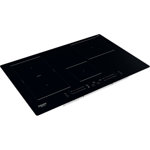 Hotpoint_Ariston Piano cottura HS 1677C NE Nero Induction vitroceramic Perspective