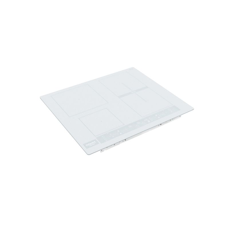 Hotpoint_Ariston Piano cottura HB 8460B NE/W Bianco Induction vitroceramic Perspective