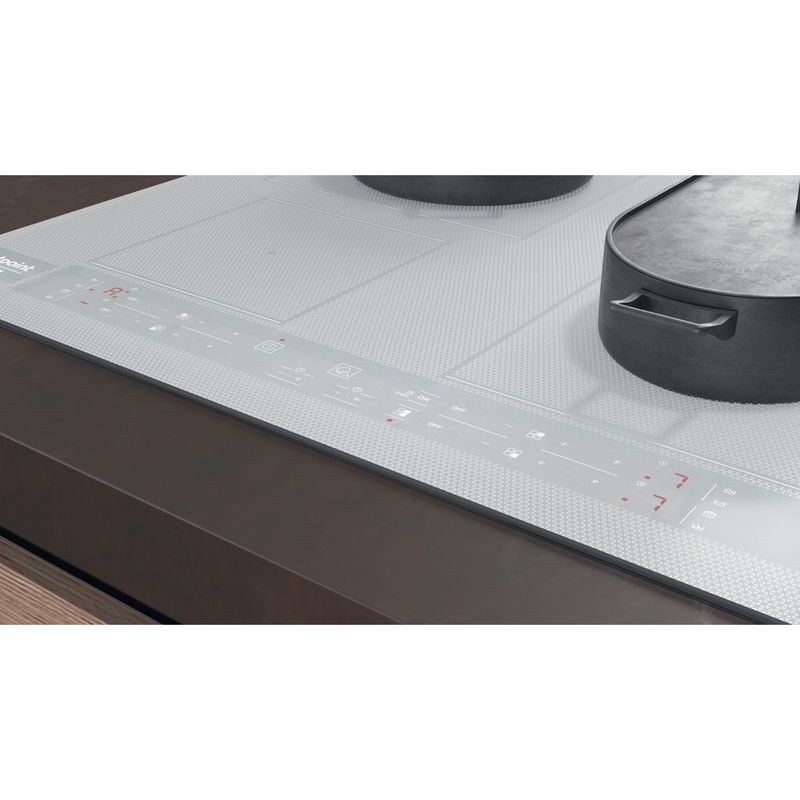 Hotpoint_Ariston Piano cottura HB 8460B NE/W Bianco Induction vitroceramic Lifestyle control panel