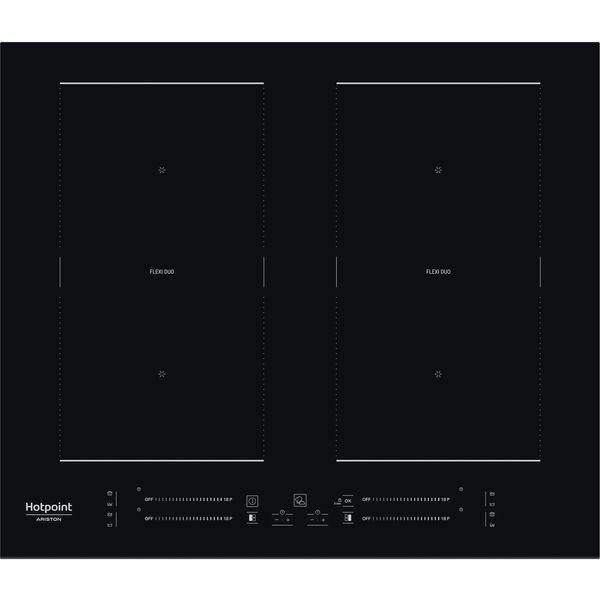 Hotpoint_Ariston-Piano-cottura-HS-2560C-BF-Nero-Induction-vitroceramic-Frontal